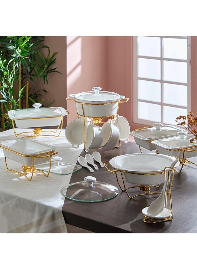 Home Box حامل ملعقة تقديم فاخر مع قاعدة ملعقة - Image 4